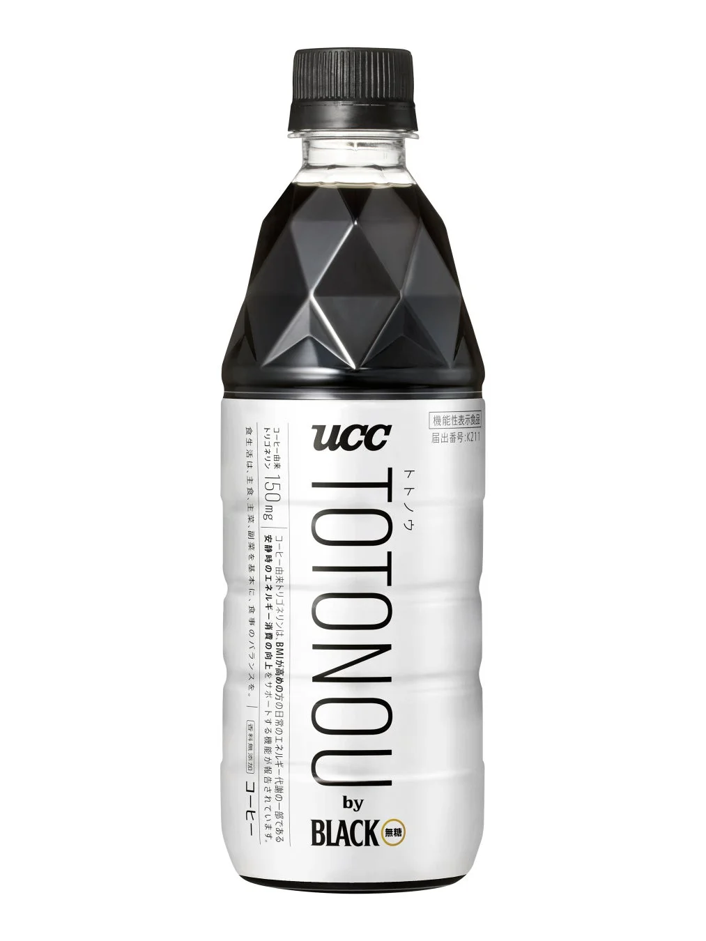 UCC TOTONOU by BLACK無糖 PET500ml