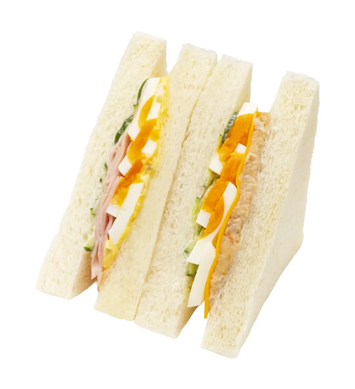 大きなサンドイッチ 人気野菜の彩りミックス