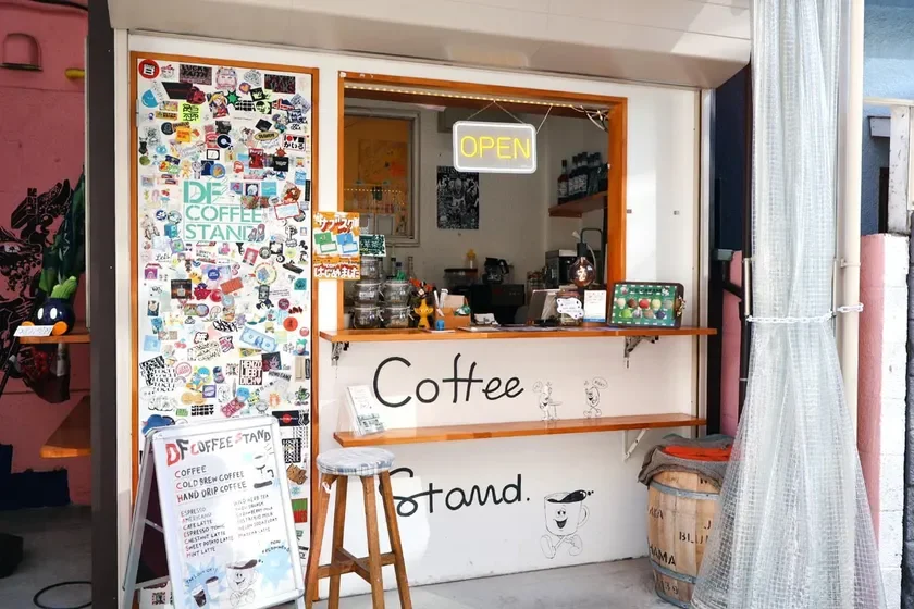 コーヒースタンドの外観