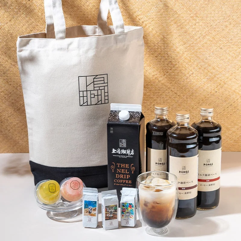 上島珈琲店 夏の本格おうちカフェセット&限定デザイントートバッグ