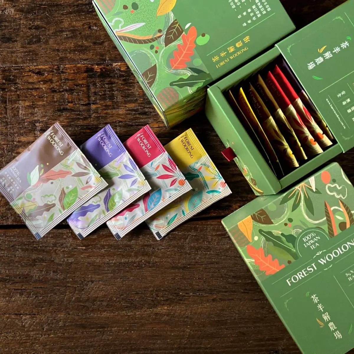 茶半解農場の茶葉ギフトセット