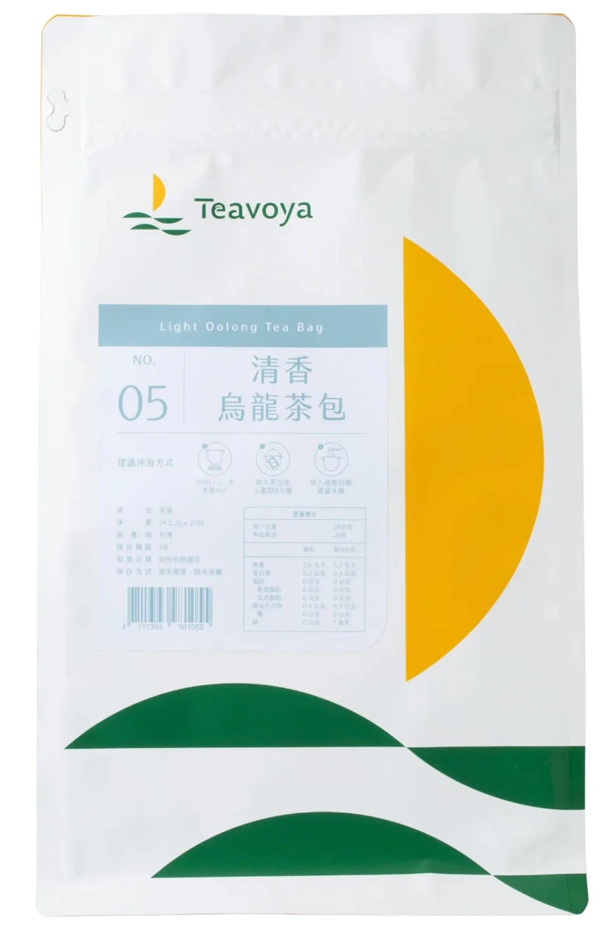 Teavoya ライトウーロンティーバッグ