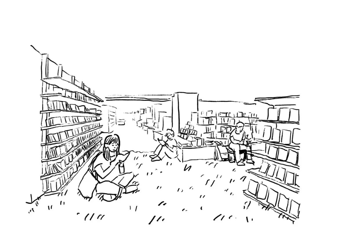 本屋イラスト