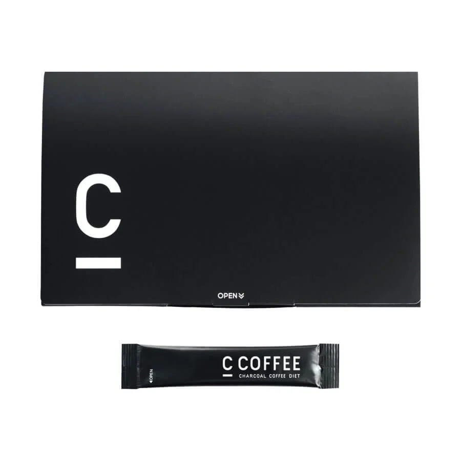 C COFFEEスティックのパッケージと中身