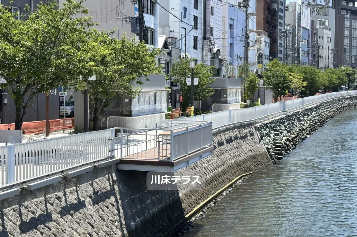 川床テラスのイメージ