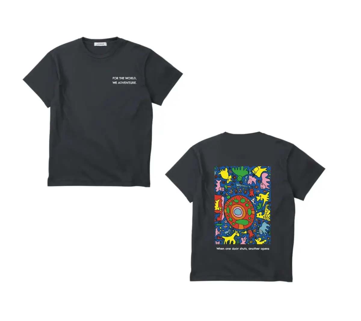 クルーネックTシャツ やおよろず