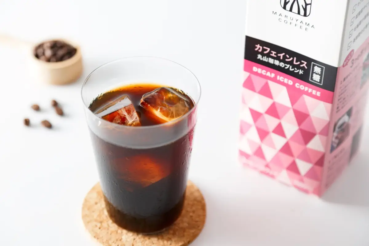カフェインレス 丸山珈琲のブレンド アイスコーヒー
