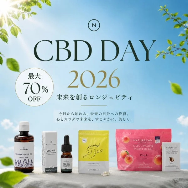 Longevity習慣を提案するNaturecanの製品イメージ