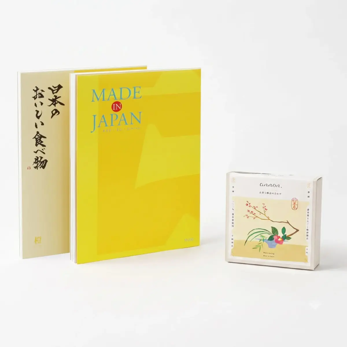メイドインジャパン+日本のおいしい食べ物+お茶アソートセット
