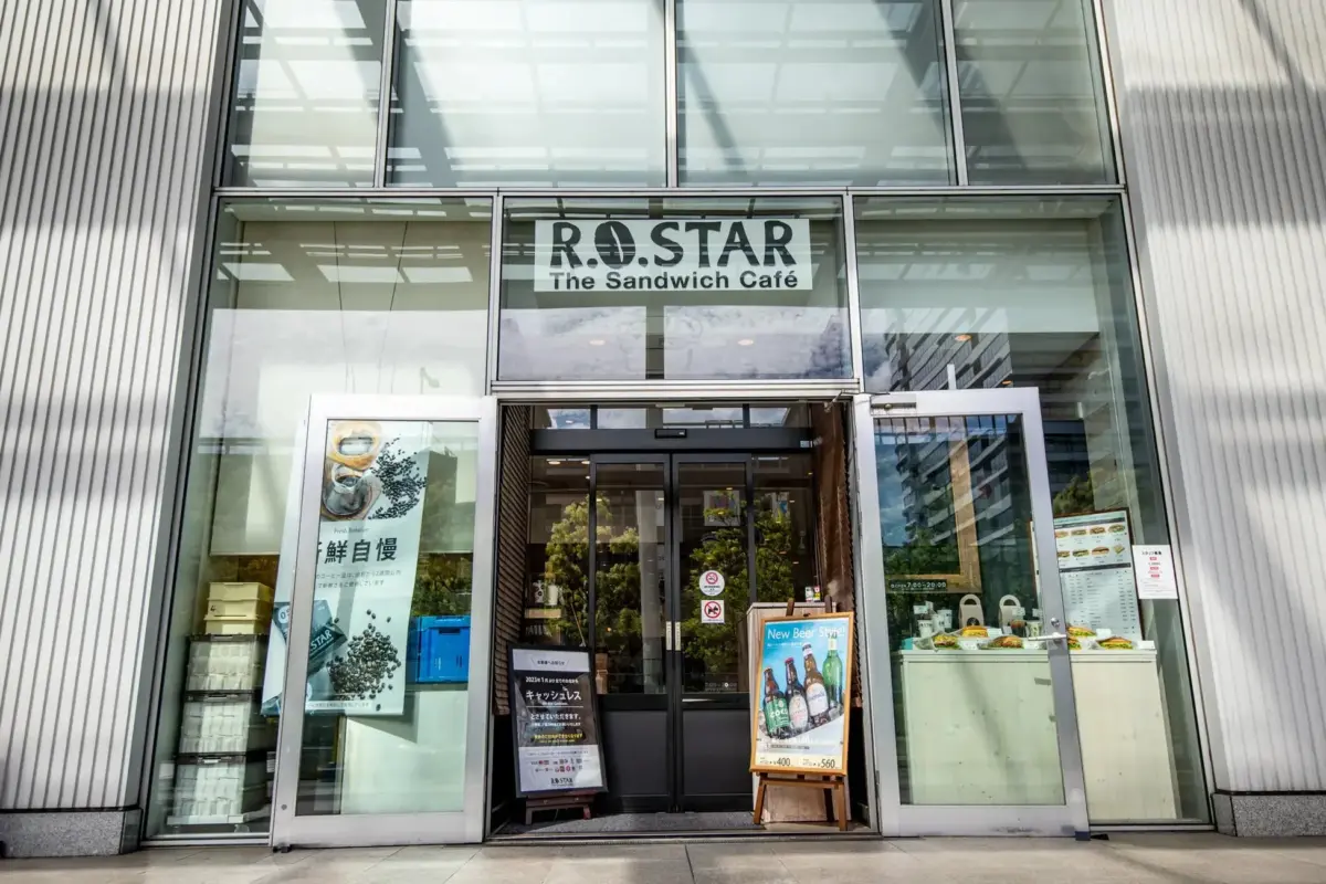 R.O.STAR The Sandwich Caféの店舗外観