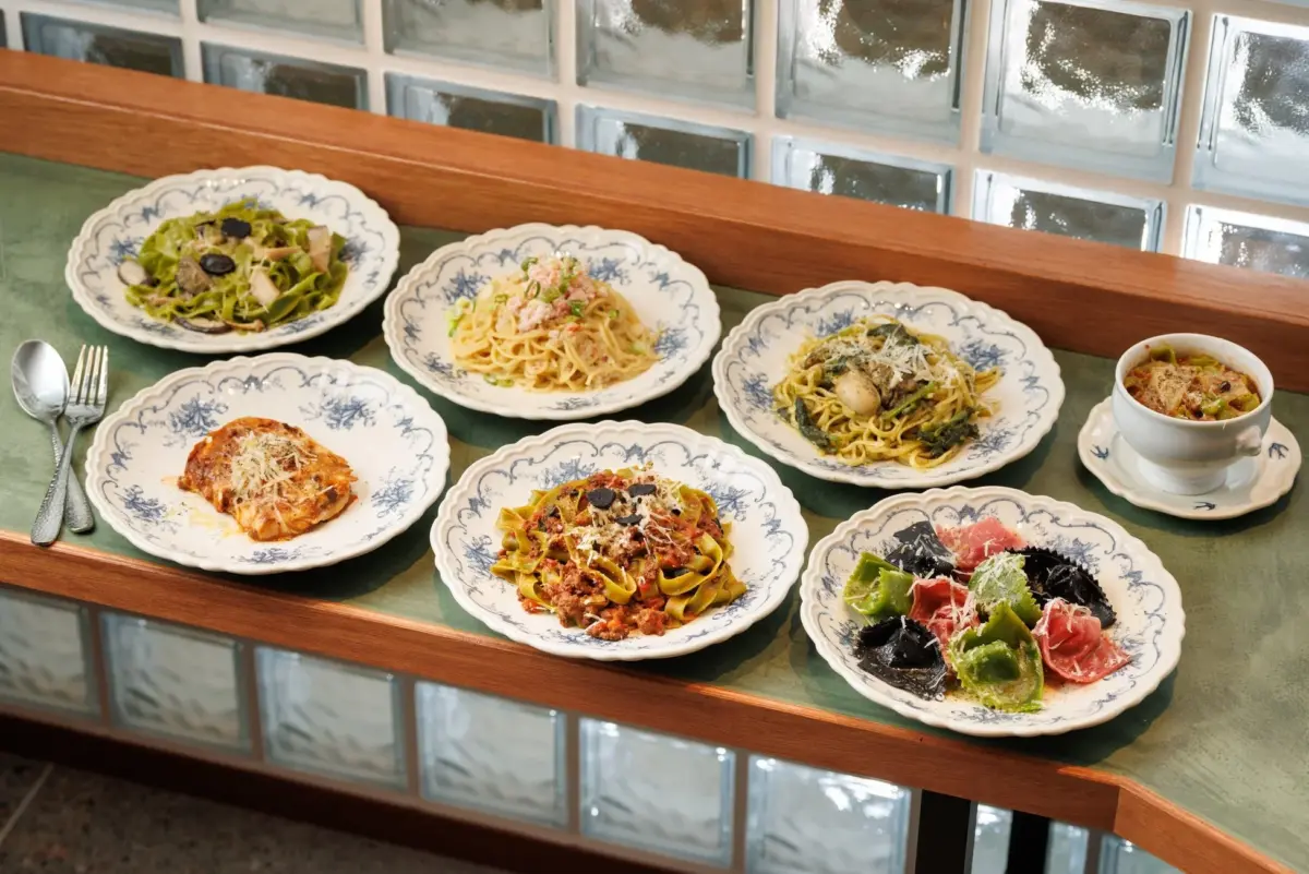 TOKYO PASTA STATIONの様々なパスタ料理