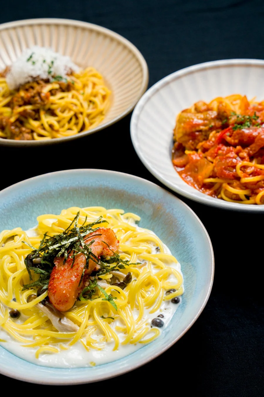 様々なパスタ料理