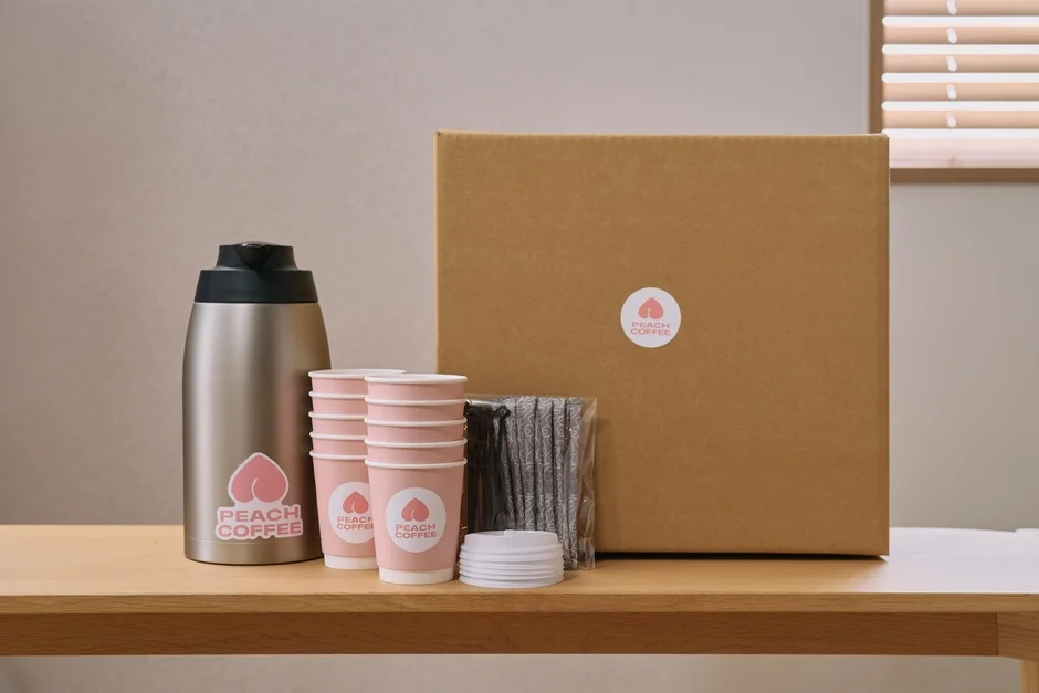 PEACH COFFEEのコーヒー関連商品セット