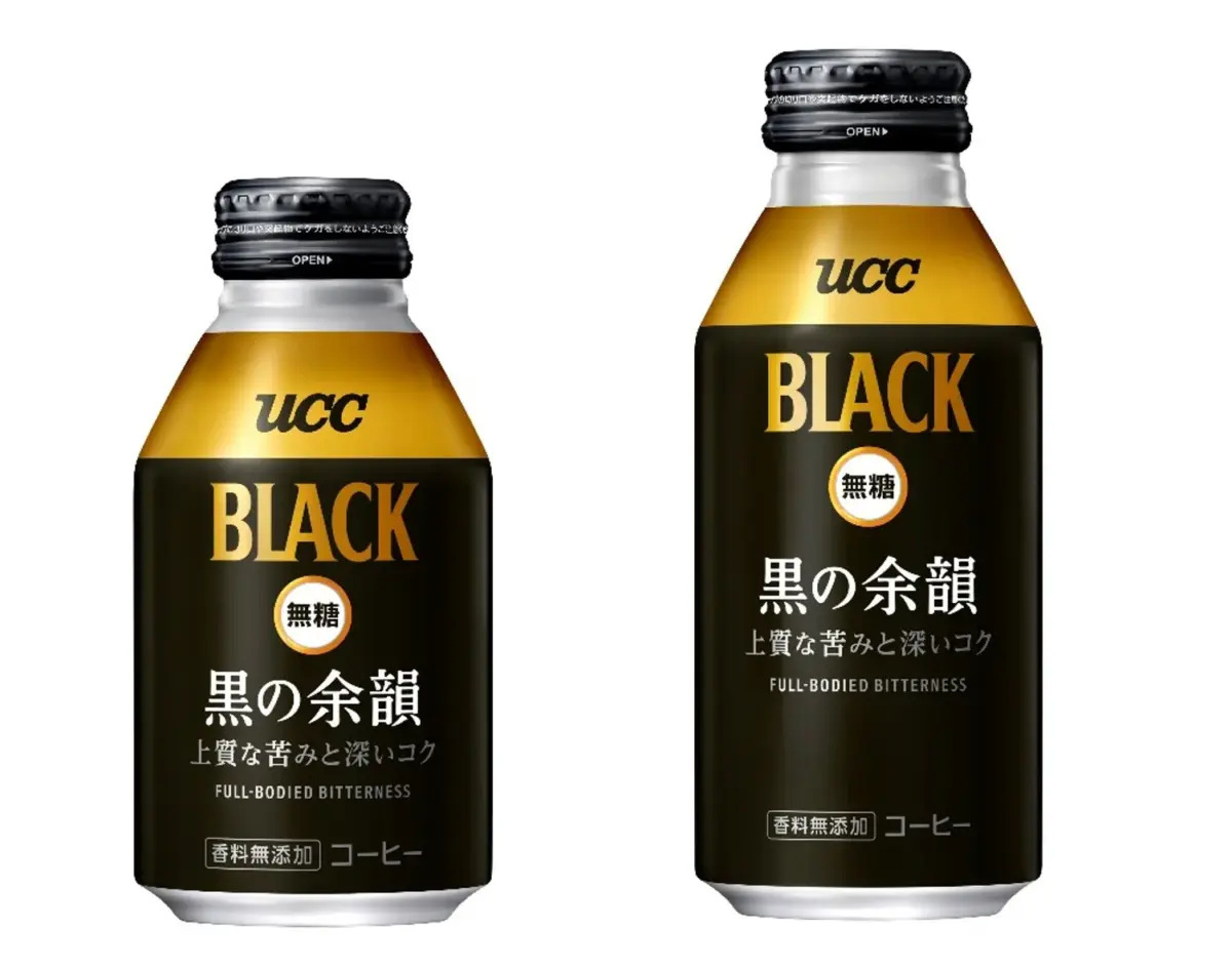 UCC BLACK無糖 黒の余韻 リキャップ缶