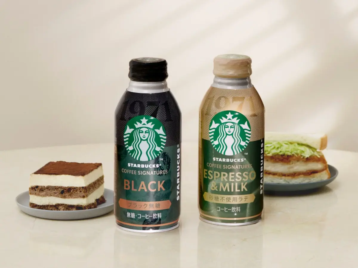 スターバックス® COFFEE SIGNATURESとフードペアリングのティラミス、チキンカツサンド