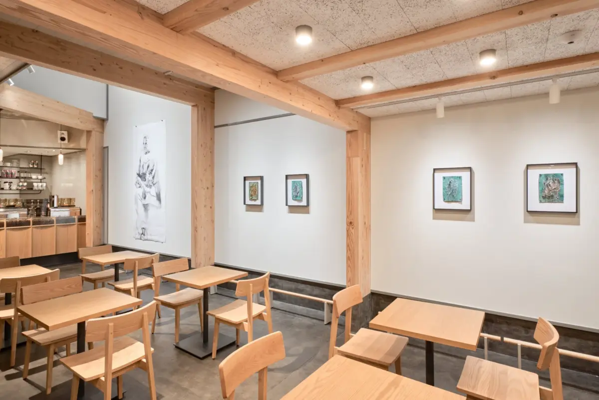 カフェの店内