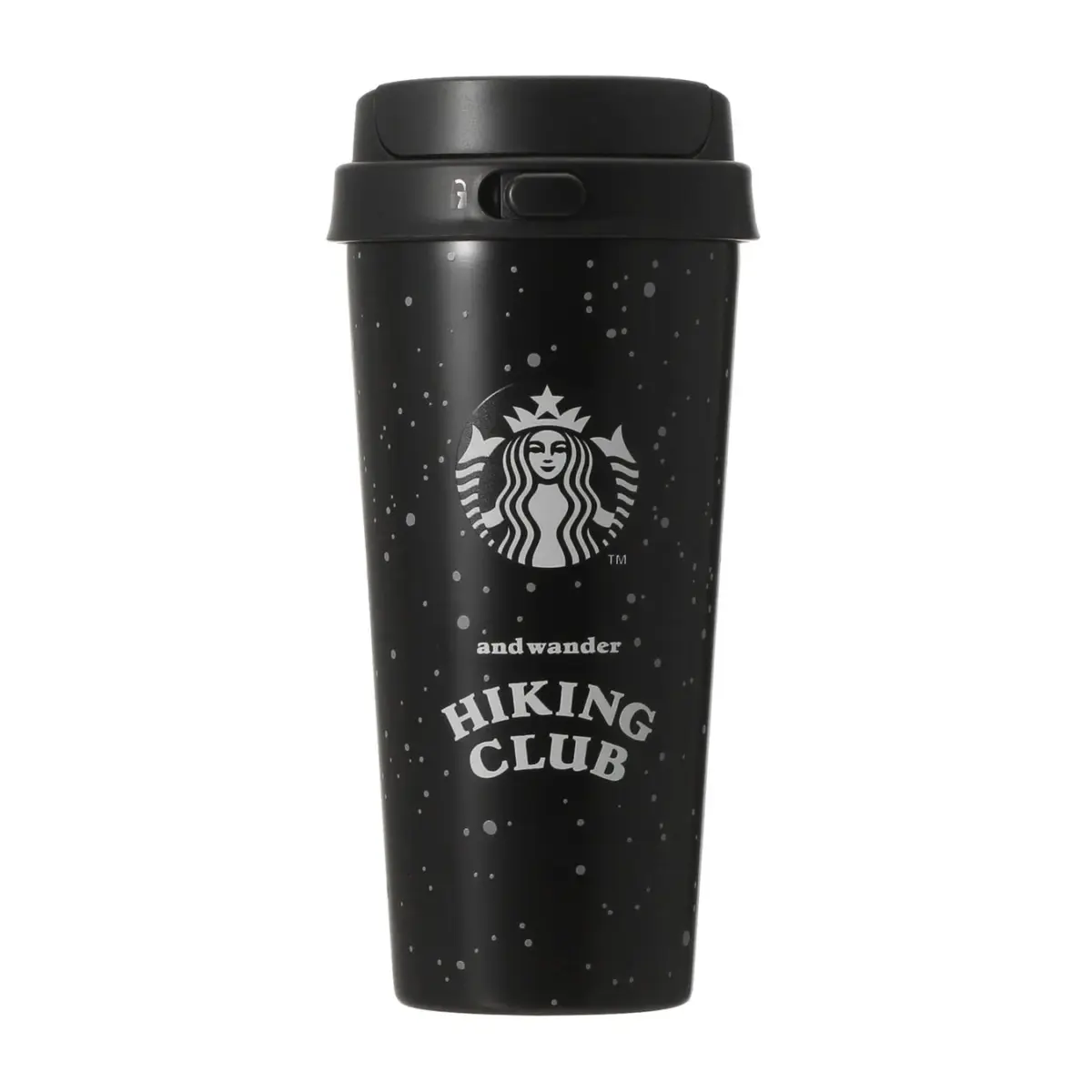 and wander + STARBUCKS ステンレスToGoボトル ネイビー